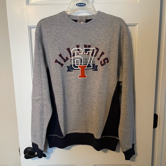 University of Illinois Short Sleeve Sweatshirt